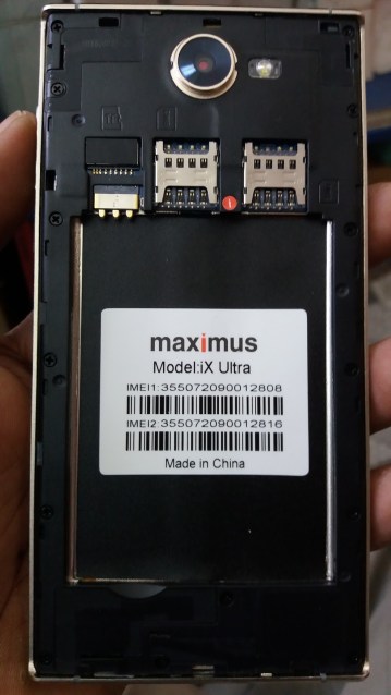 Maximus iX Ultra Flash File Mt6580 6.0 LcdHan Logo Fix Firmware Download